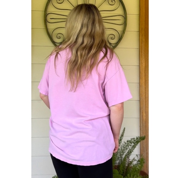 Vintage 2000’s Tractor Supply Co. Graphic Tee Shirt in Light Pink • Western - M - Picture 5 of 10